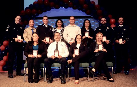 All the recipients of the annual Public Safety Appreciation Luncheon